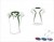 Bromsgrove HC Women's Evo Style White Green Playing Shirt