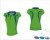 Evo Style Women's Green Royal Playing Shirt