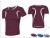 Evo Style Men's Maroon White Men Playing Shirt