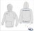 North Stafford  HC Unisex Classic Style Snow Marl  Hooded Sweatshirt