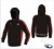 Stockton HC X Tec Style Unisex Black Red White Hooded Sweatshirt