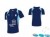 West Herts X-Tec Style Men's Navy Light Blue White Polo Shirt