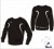 Evo Style Black White Unisex Sweatshirt