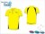 Devon Hockey Umpires Style Men's Yellow Black Polo Shirt