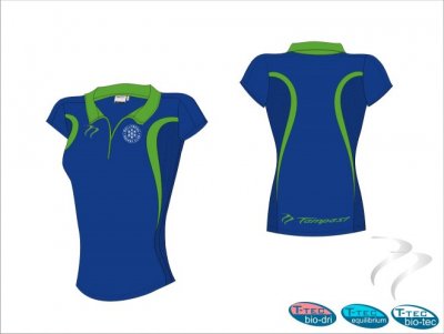 Ballymena HC Women's Evo Style Royal Green Playing Shirt