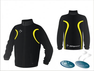 England Hockey Umpire Evo Style Black Yellow Unisex Splash Jacket