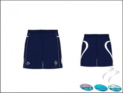 Sir Roger Manwood's School Men's Evo Style Navy White Short