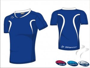 Evo Style Men's Royal White Men Playing Shirt