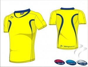 Evo Style Men's Yellow Royal Men Playing Shirt