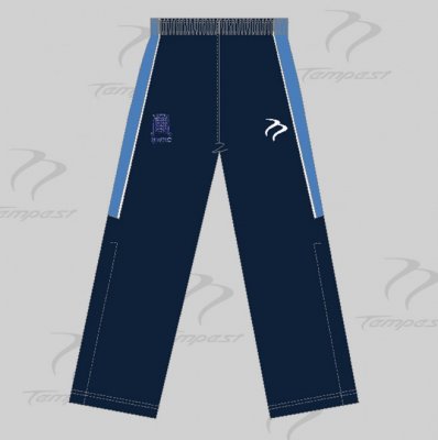 HW HC Old Style Women's Navy Blue White  Tracksuit Bottom