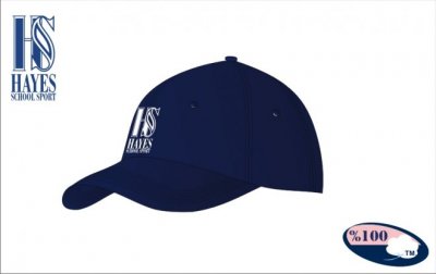 Hayes School Unisex Classic Navy Cotton Baseball Cap