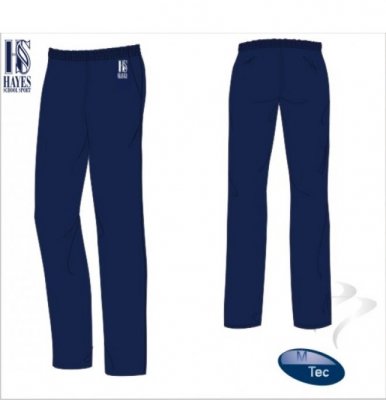 Hayes School Unisex Classic Style Navy Tracksuit Bottom