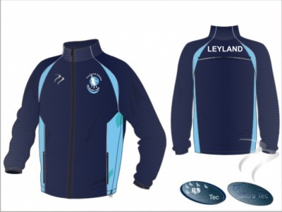 Leyland NC X-Tec Style Navy White Blue Unisex Splash Jacket