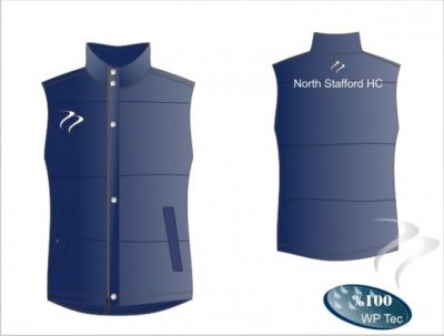 North Stafford HC Unisex  Classic Style Navy Waterproof Gillette