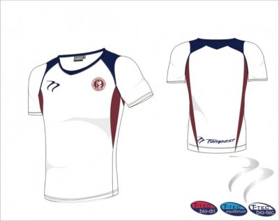 Olton & WW HC Men's White Navy Maroon Playing Shirt