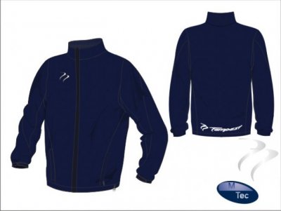 Tempest Classic Style Unisex Navy Tracksuit Top
