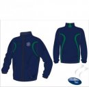 Ballymena HC Unisex Evo Style Navy Green Tracksuit Top