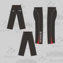 Bowdon HC Women's Black Red White Tracksuit Bottom