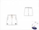 Bromsgrove  HC Men's Xpression Style White Playing Short