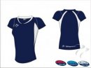 Club Style  Women's Navy White Playing Shirt
