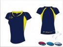 Club Style  Women's Navy Yellow Playing Shirt