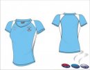 Darlington HC Women's X Tec Style Light Blue White Playing Shirt