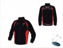 DMU HC Unisex X-Tec Style Black Red White Tracksuit Top