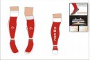 DMU HC Unisex Tempest Xpression Style Red White Socks