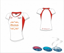 DMU HC Women's Club Style White Red Training Shirt