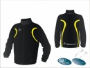 England Hockey Umpire Evo Style Black Yellow Unisex Splash Jacket