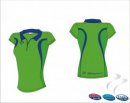 Evo Style Women's Green Royal Playing Shirt
