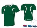 Evo Style Men's Green White Men Playing Shirt
