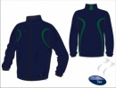 Evo Style Navy Green Unisex Splash Jacket
