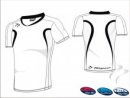 Evo Style Men's White Black Men Playing Shirt