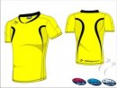 Evo Style Men's Yellow Black Men Playing Shirt