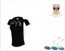 Fareham HC Women's Black White Polo Neck Playing Shirt