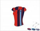 HW HC Women's Red Navy Light Blue  Polo Neck Playing Shirt