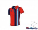 HW HC Men's Red Navy Light Blue  Polo Neck Playing Shirt