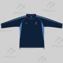 HW HC Old Style Men's  Navy Light Blue Fleece Jacket