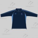 HW HC Old Style Women's  Navy Light Blue Fleece Jacket