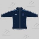 HW HC Old Style Men's Navy Light Blue White Tracksuit ( Training) Top