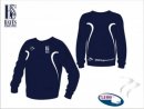 Hayes School Unisex Evo Style Navy White Sweatshirt