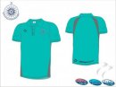 North Hockey Umpires Association Umpires Style Men's Blue Grey Polo Shirt