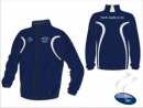 North Stafford HC Unisex Evo Style Navy White Tracksuit Top