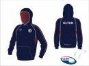 Olton & WW HC Unisex Navy Maroon White Hooded Sweatshirt