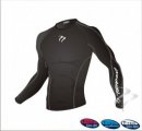 SALE Tempest Silver Stroke  Unisex  Long Sleeve Undershirt