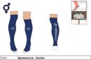 Tempest Unisex Xpression Style Navy White Socks