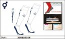 Tempest Unisex Xpression Style White Navy Socks