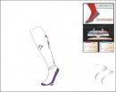 Tempest Unisex Xpression Style White Purple Socks