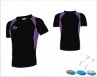 X-Tec Style Men's Black Purple White Playing Shirt